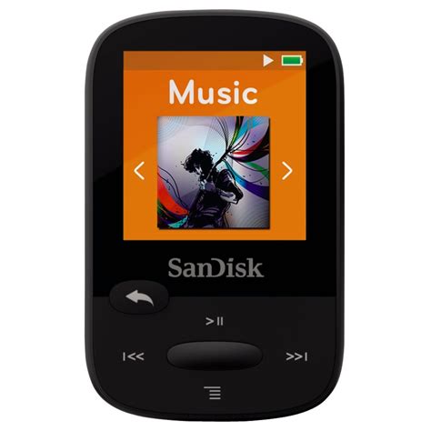 sandisk clip sport mp3 player not charging